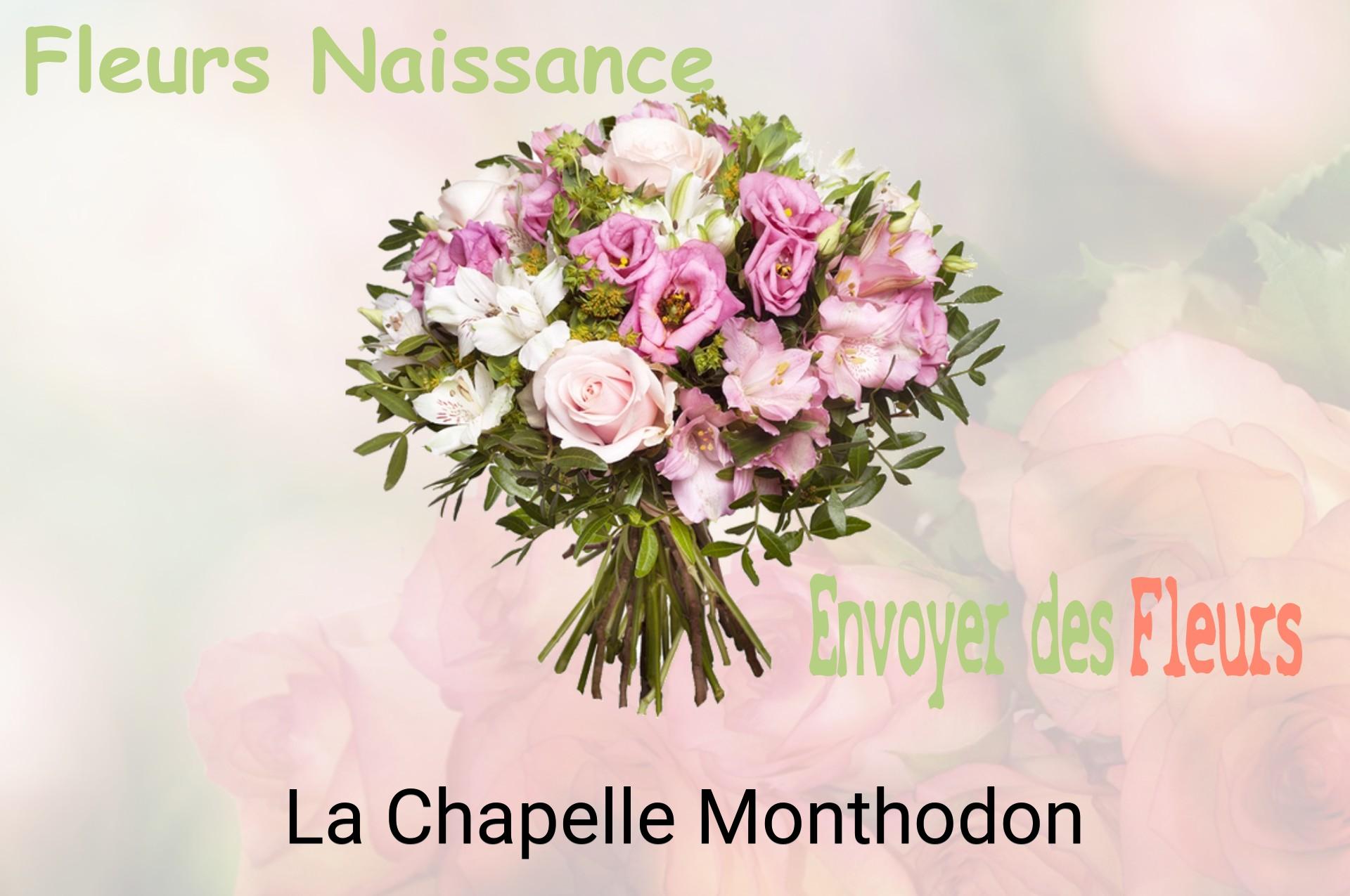 Bouquet de fleurs de naissance livré à La Chapelle-Monthodon